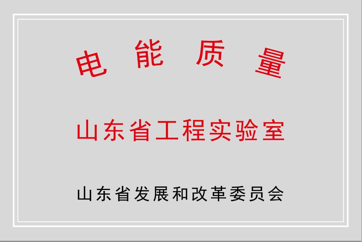 同乐城体育（tlcsports）公司获批“山东省电能质量工程实验室”